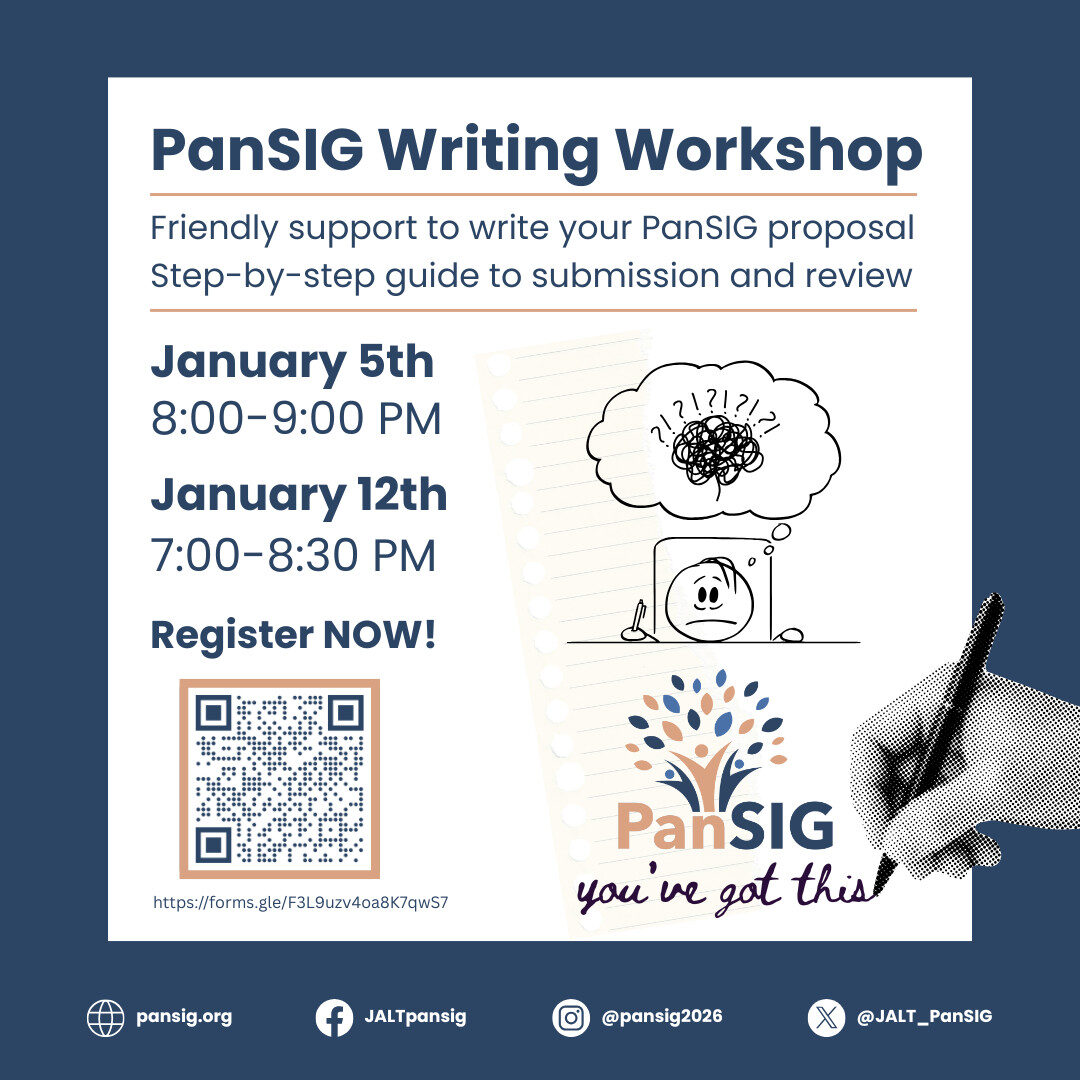 PanSIG writing workshop